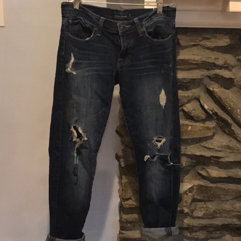 Lucky Brand Roll Up Jeans
